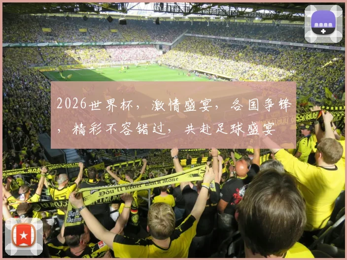 2026世界杯，激情盛宴，各国争锋，精彩不容错过，共赴足球盛宴